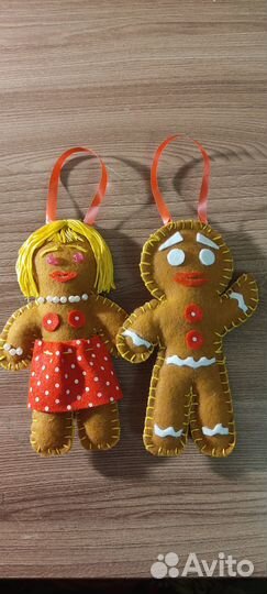 Игрушки пряничные самодельные