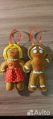 Игрушки пряничные самодельные