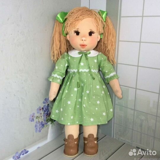 Новая кукла ручной работы. Рассрочка. 3 наряда
