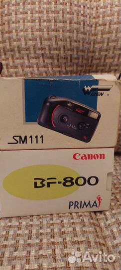 Пленочный фотоаппарат canon prima