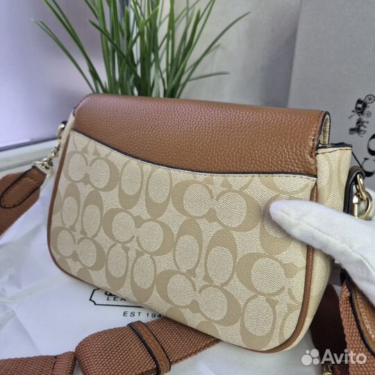 Сумка новая Coach Lucy люкс коричневая