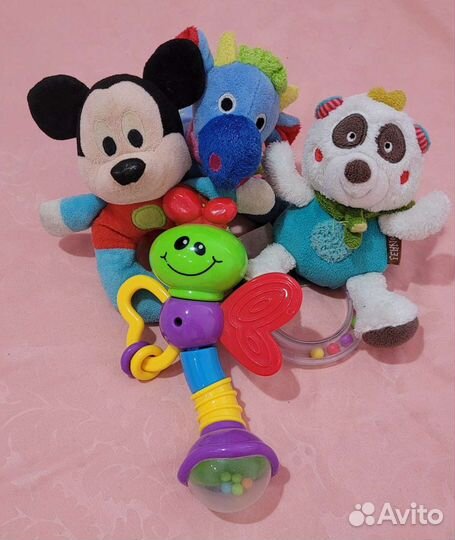 Игрушки- погремушки (прорезователи)
