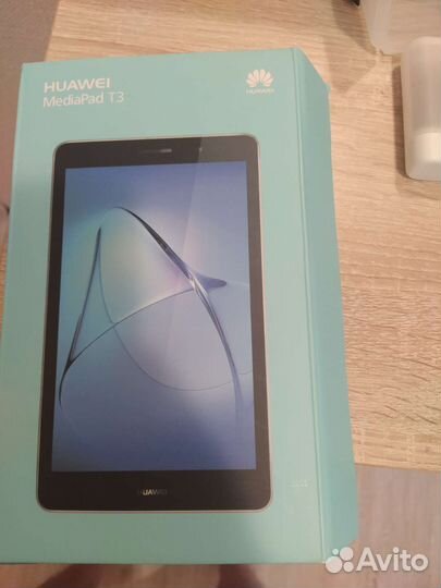 Коробка от планшета huawei t3 (шнур в подарок)