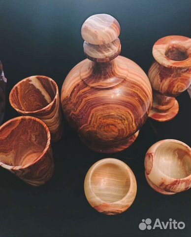 Оникс, Посуда из оникса