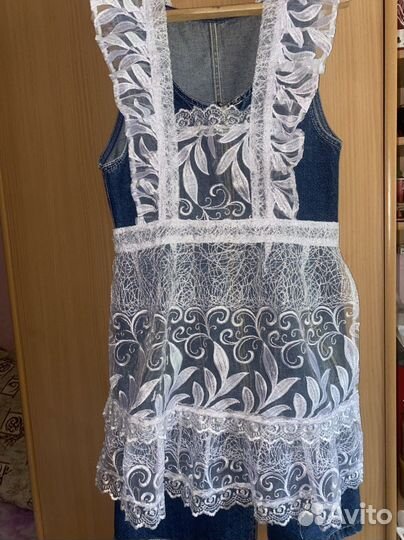 Детский Школьный Фартук