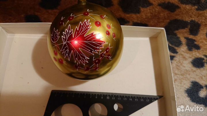 Большой шар СССР на ёлку