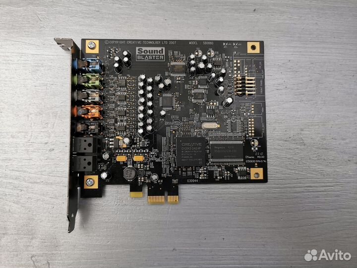 Звуковая карта Creative X-fi SB0880