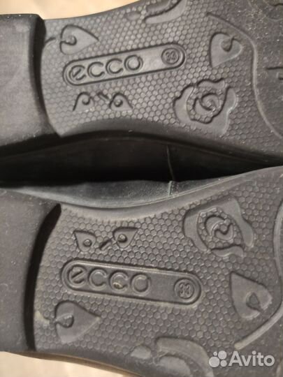 Туфли школьные ecco 33