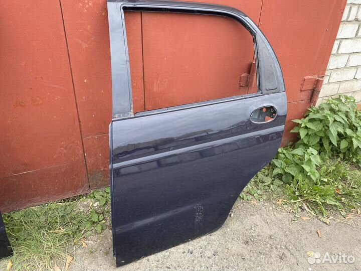 Дверь задняя левая daewoo matiz
