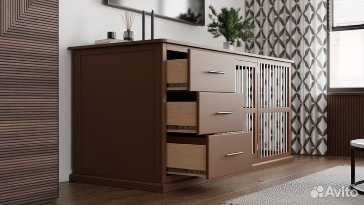 Клетка для собаки в квартиру Тумба Вольер Домик V1