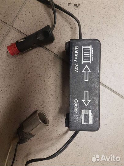 Адаптер, пробразователь 24в на 12в