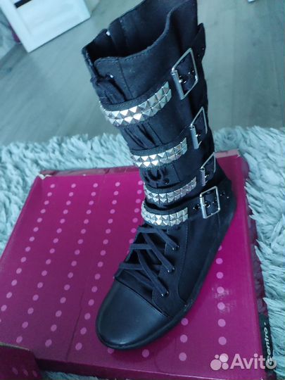 Кеды высокие женские новые 36 размер