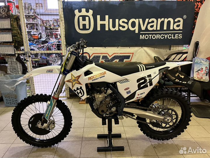 Мотоцикл кросс Husgvarna FC 350