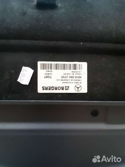 Перегородка mercedes sprinter 907/910 2021г