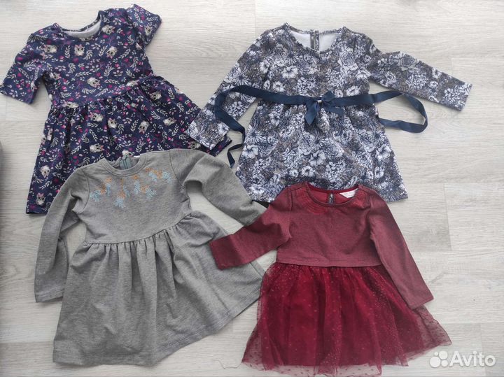 Пакет вещей на девочку 2-4 года