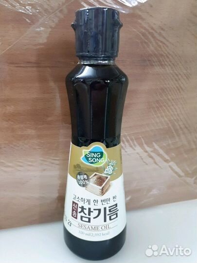 Кунжутное масло в ассортименте