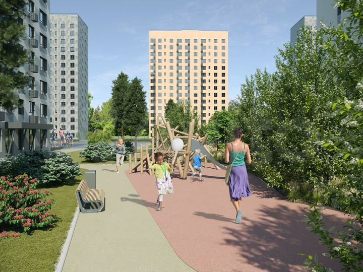 2-к. квартира, 64,4 м², 17/17 эт.