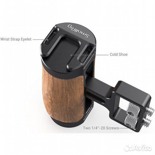 SmallRig Боковая ручка Wooden Mini Side Handle