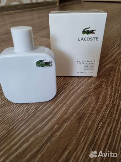 Парфюм Lacoste L.12.12 blanc 100ml новые