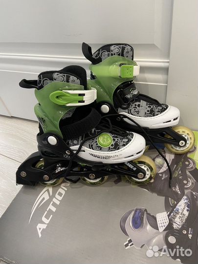 Роликовые коньки раздвижные