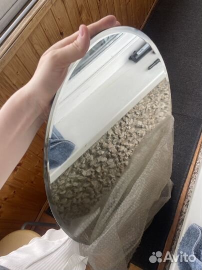 Зеркало овальное настенное