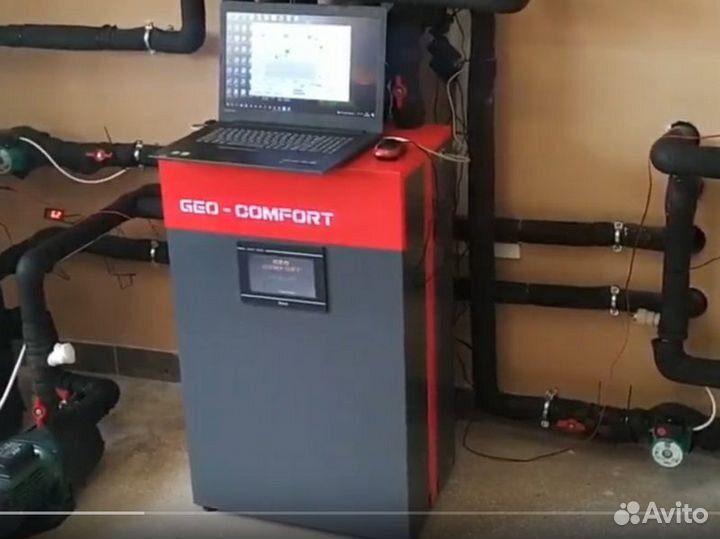 Тепловой насос для отопления вода-вода от 10 кВт