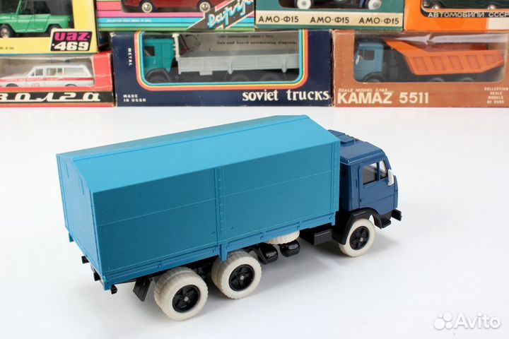 Редкая модель 1:43 Камаз 5320 с тентом (СССР)