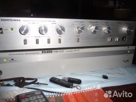 Предварительный усилитель Радиотехника уп-001