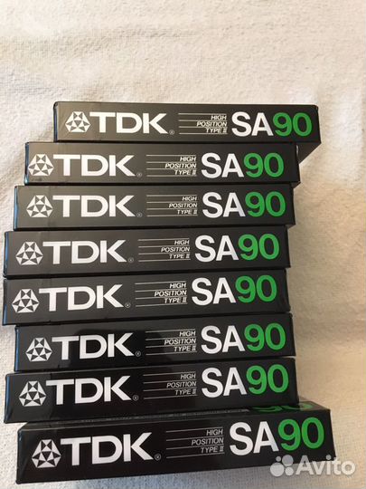 Аудиокассеты tdk sa 90 1984 г за все