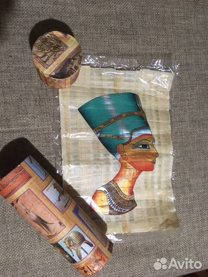 Картина на папирусе