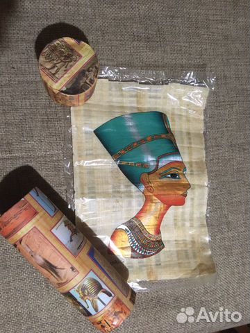 Картина на папирусе