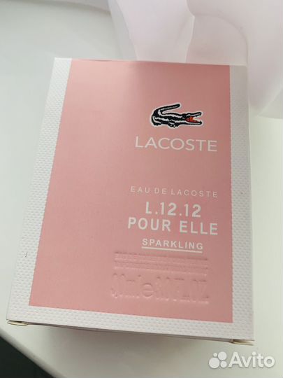 Духи lacoste женские