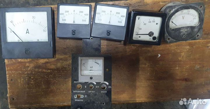 Вольтметры и амперметры СССР