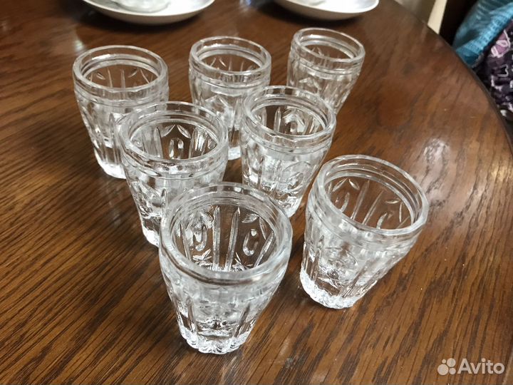 Стопки хрустальные СССР