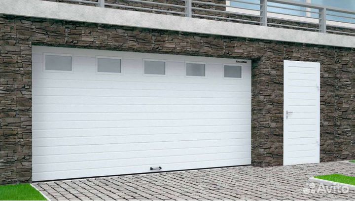 Гаражные секционные ворота, рольставни