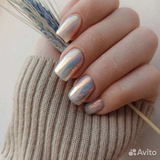 Маникюр с покрытием гель лак/гель