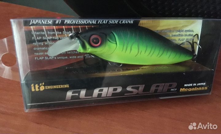 Megabass Flap Slap Цв. Mat tiger