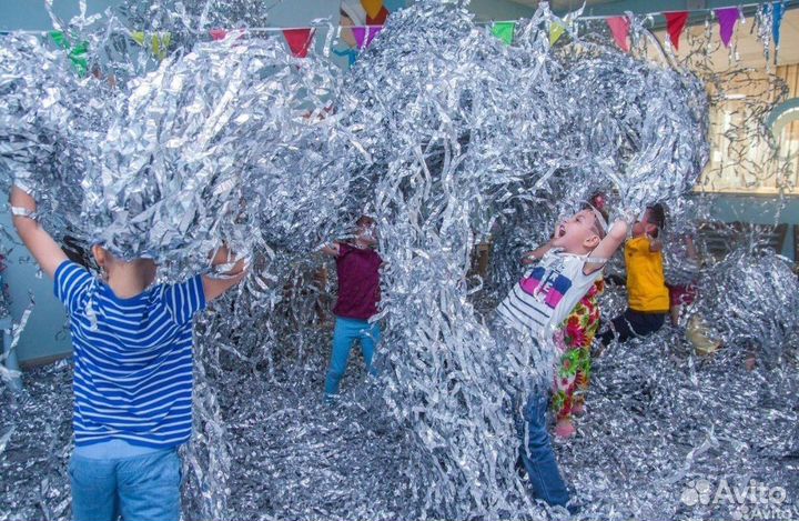 Фольга для бумажного шоу