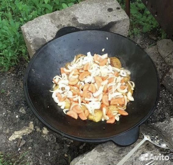 Чугунный садж +комплект