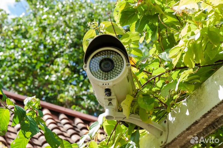 IP камера видеонаблюдения (монтаж видеонаблюдения)