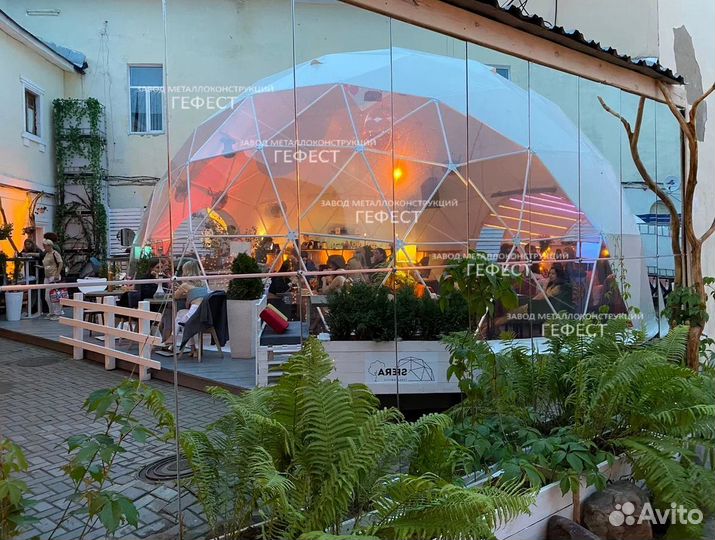 Купольный шатер диаметр 12 м