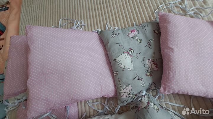 Бортики в детскую кроватку