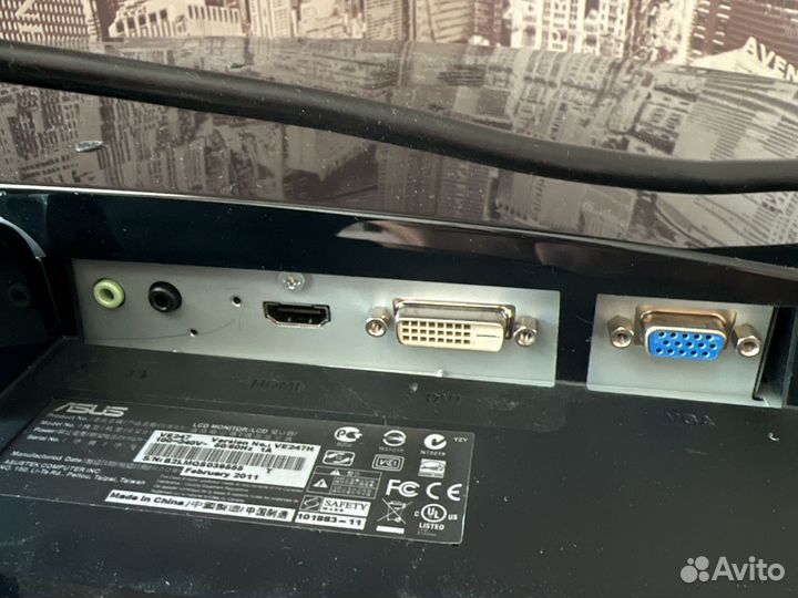 Монитор Asus VE247