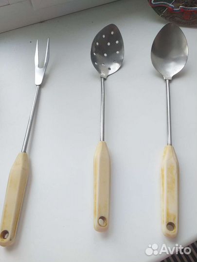 Набор кухонный нержавейка б/у СССР