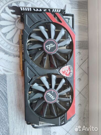 Видеокарта MSI r9 280x