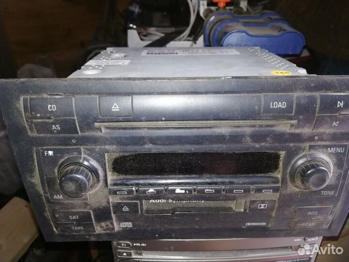 Штатная автомагнитола с субару и ауди а4