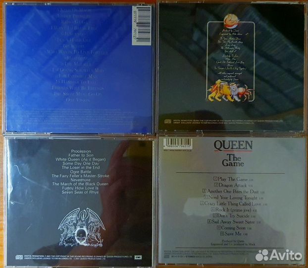 CD - Queen (4 альбома)