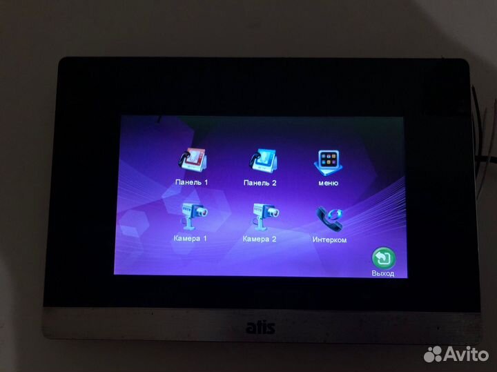 Домофон Atis 7 дюймовый Б/У