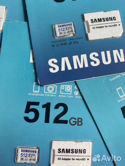 Карта памяти 512Gb Micro SD Samsung с доставкой