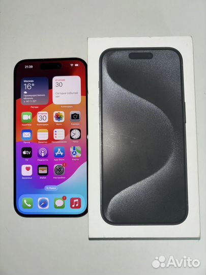 iPhone 15 Pro, 256 ГБ